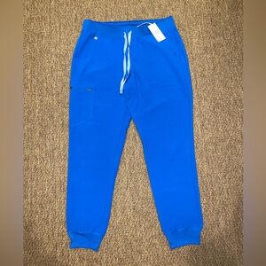 Figs Women’s Zamora Joggers Royal Blue (New with Tags)